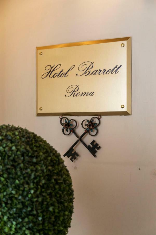 Hotel Barrett Рим Экстерьер фото